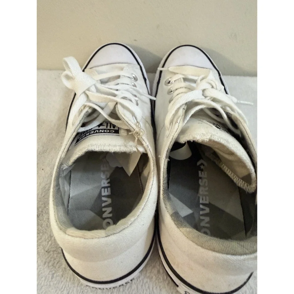 Converse A06436C Chuck 70 De Luxe Square Toe Platform Shoe White US Size 7